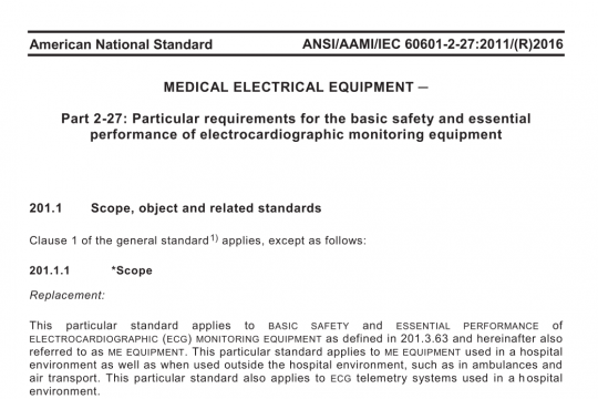 AAMI IEC 60601-2-27 pdf free download
